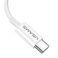 Кабель Usams US-SJ285 U23 Type-C Data and Charging Cable 1m White