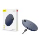 БЗП Baseus Digtal LED Display Wireless Charger Blue