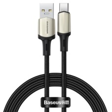 Кабель Baseus Cafule cable (suppport VOOC) USB for Type-C 1m Black
