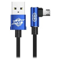Кабель Baseus MVP Elbow Type Cable USB For Micro 1.5A 2m Blue