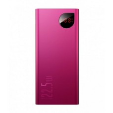 Зовнішній акумулятор Baseus Adaman Metal Digital Display Quick Charge 22.5W 10000mAh Red