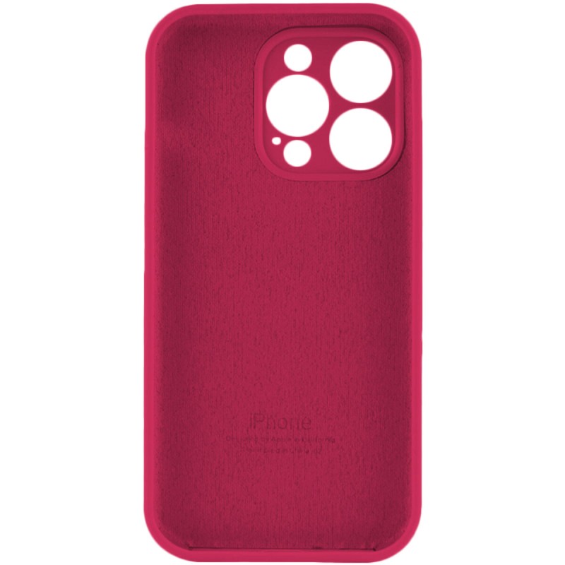 Чохол для смартфона Silicone Full Case AA Camera Protect for Apple iPhone 13 Pro 35,Maroon