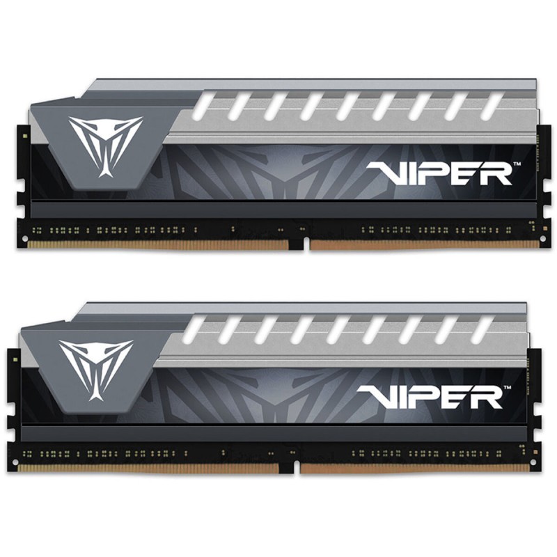 DDR4 Patriot Viper V4 Elite 16GB (Kit of 2x8192) 2666MHz CL16 DIMM Black/Grey