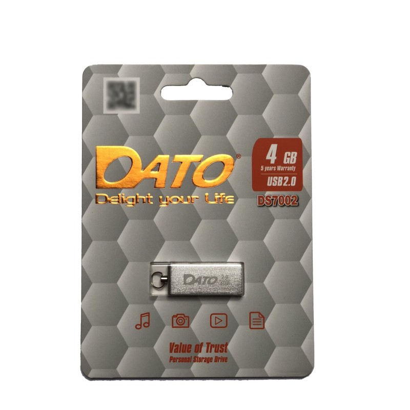Flash DATO USB 2.0 DS7002 4Gb silver