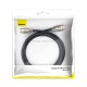 Кабель Baseus Horizontal 4KHDMI Male To 4KHDMI Male Adapter Cable 3m Black