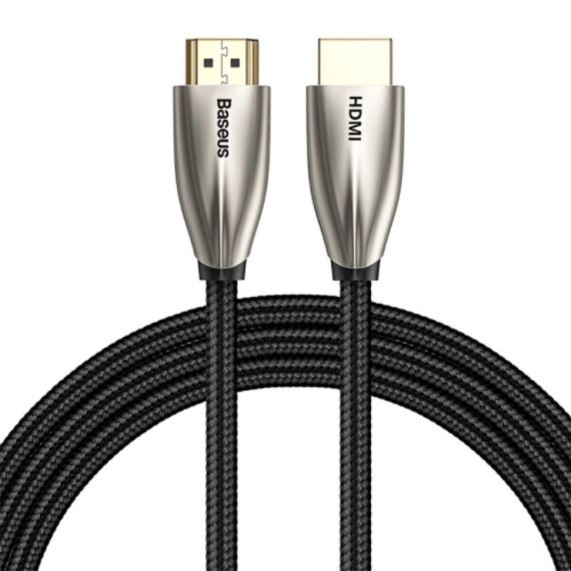 Кабель Baseus Horizontal 4KHDMI Male To 4KHDMI Male Adapter Cable 3m Black