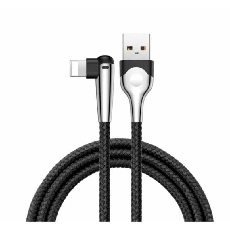 Кабель Baseus MVP Mobile game Cable USB For lightning 2.4A 1M Black