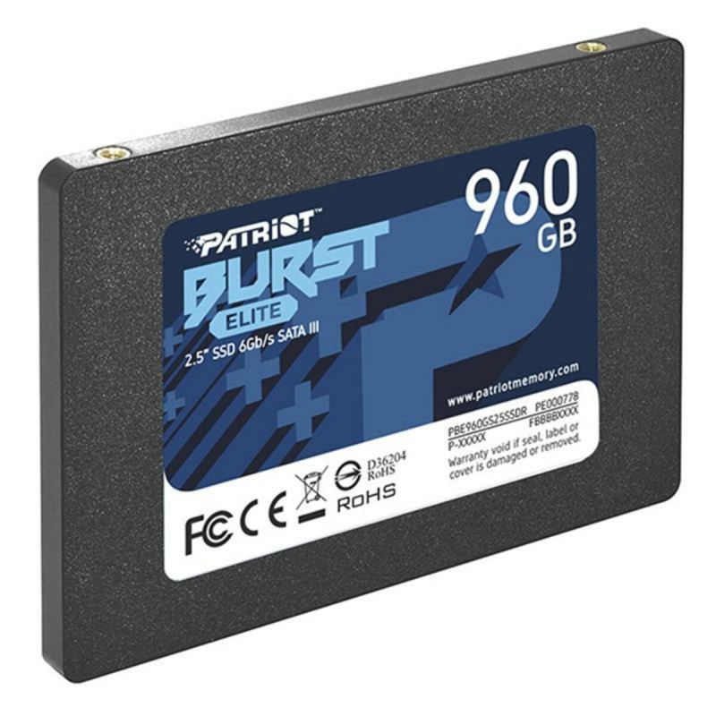 SSD Patriot Burst Elite 960GB 2.5" 7mm SATAIII TLC 3D