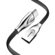 Кабель Baseus Zinc Fabric Cloth Weaving Cable USB For Type-C 1m Black
