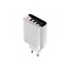 Мережевий зарядний пристрій Baseus Mirror Lake Digital Display 4USB Travel Charger 30W (EU) White