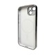 Чохол для смартфона AG Glass Sapphire Frame MagSafe Logo for Apple iPhone 13 White