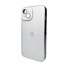Чохол для смартфона AG Glass Sapphire Frame MagSafe Logo for Apple iPhone 13 White