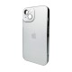Чохол для смартфона AG Glass Sapphire Frame MagSafe Logo for Apple iPhone 13 White
