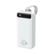Зовнішній акумулятор REMAX Bole Series 20W+22.5W PD+QC Fast Charging Power Bank  30000mAh RPP-522 White