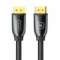 Кабель Usams US-SJ533 U75 8K DP To DP 1.4 HD Video Cable 3m Black