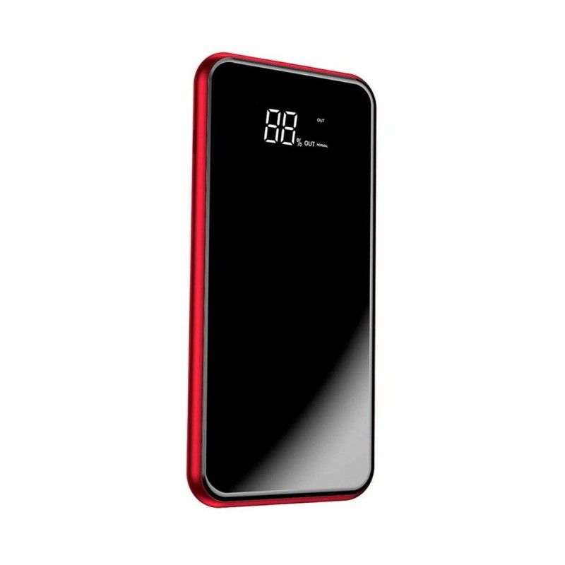 Зовнішній акумулятор Baseus Wireless Charge Power Bank 8000 mAh Red