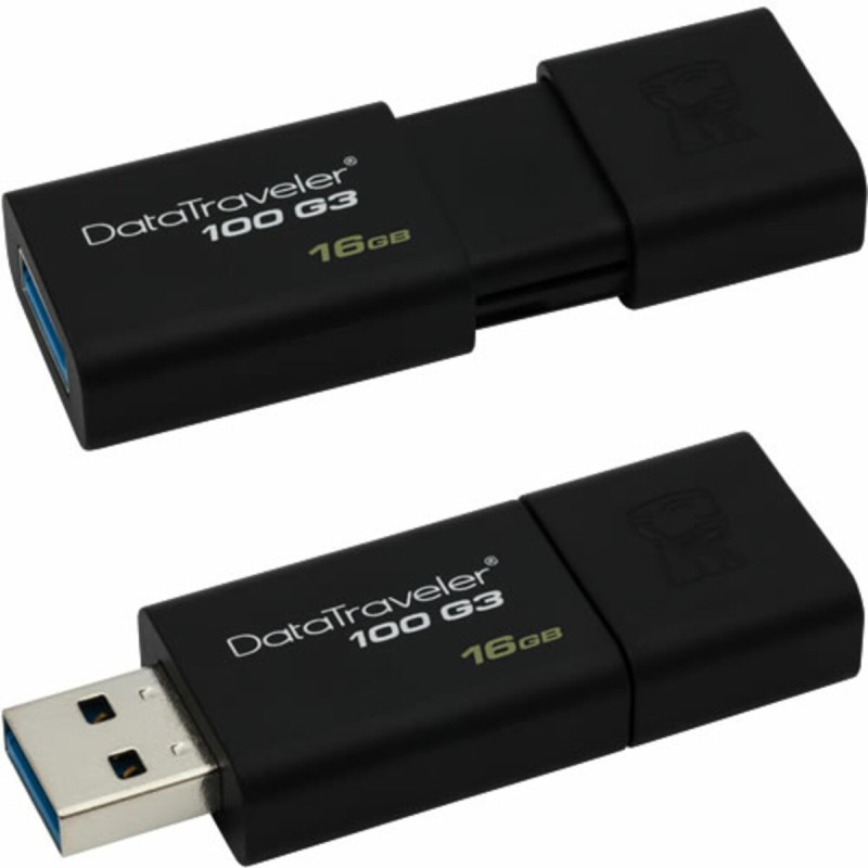 Flash Kingston USB 3.0 DT 100 G3 16GB