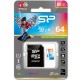 microSDXC (UHS-1) SiliconPower Elite Color 64Gb class 10 (adapter SD)