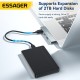 Хаб Essager Fengyang 3 in 1 Splitter  grey (EHBC03-FY0G-P)