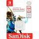 microSDXC (UHS-1) SanDisk For Nintendo Switch 64Gb class 10 (R100Mb/s, W90Mb/s)
