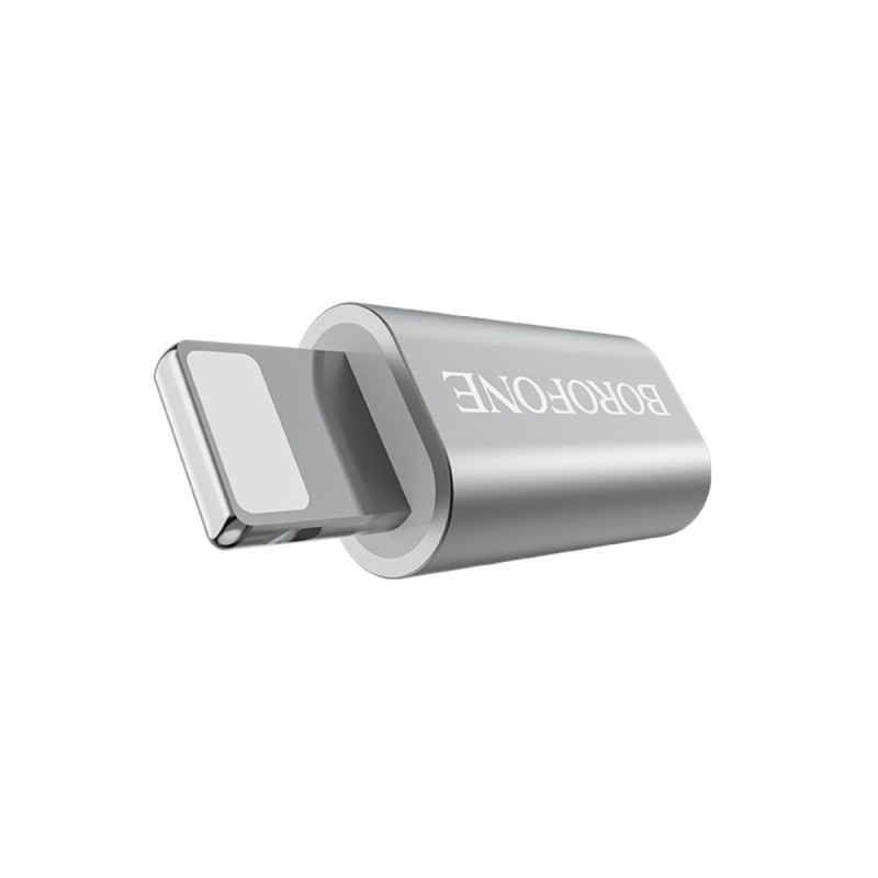 Адаптер BOROFONE BV5 adapter Micro-USB to Lightning  converter  OTG support
