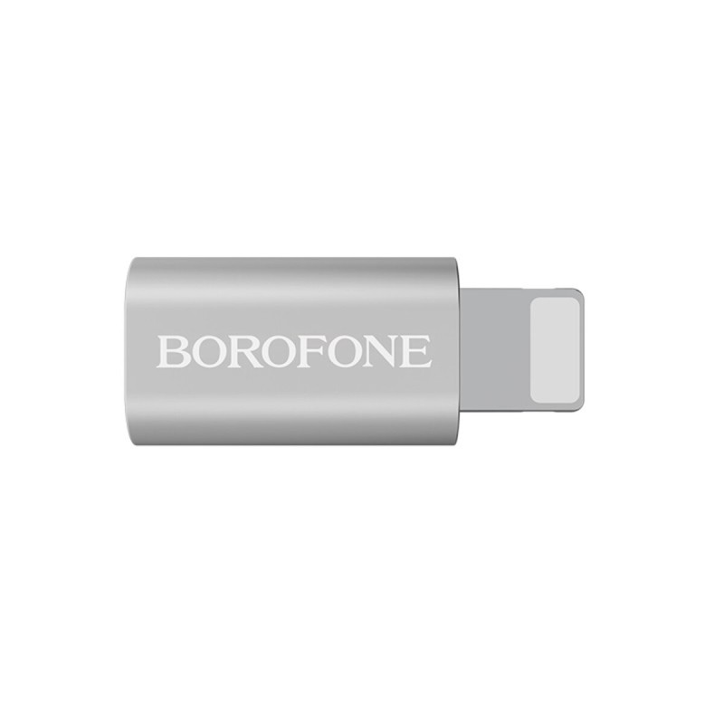 Адаптер BOROFONE BV5 adapter Micro-USB to Lightning  converter  OTG support