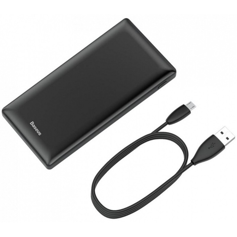 Зовнішній акумулятор Baseus Mini JA Fast charge power bank 3A 20000mAh Black