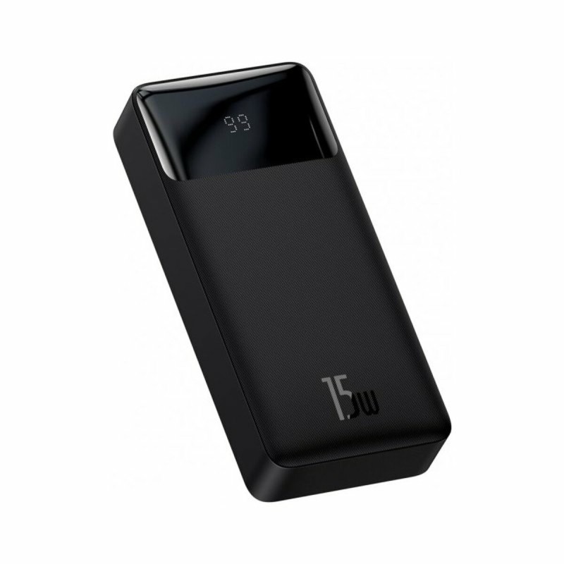 Зовнішній акумулятор Baseus Bipow Digital Display Power Bank 20000mAh 15W Black