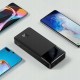 Зовнішній акумулятор Baseus Bipow Digital Display Power Bank 20000mAh 15W Black