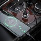 Автомобільний зарядний пристрій BOROFONE BZ15 Auspicious dual port digital display (Type-C)