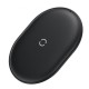 Бездротовий зарядний пристрій Baseus Cobble wireless charger 15W (Qi EPP) Black