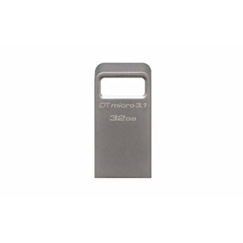Flash Kingston USB 3.0 DTMicro USB 3.1/3.0 Type-A 32GB Metal