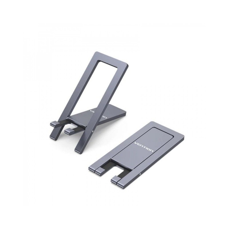 Тримач для телефону  Vention Portable Cell Phone Stand Holder for Desk Aluminum Alloy Type Gray (KCZH0)
