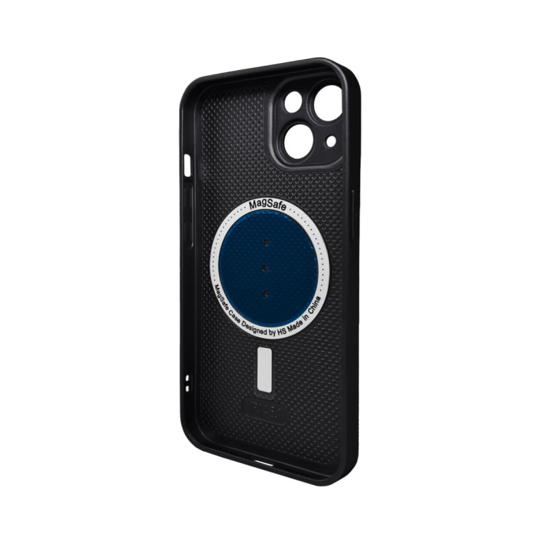 Чохол для смартфона AG Glass Matt Frame Color MagSafe Logo for Apple iPhone 14 Graphite Black
