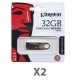 Flash Kingston USB 3.0 DT SE9 G2 32Gb metal