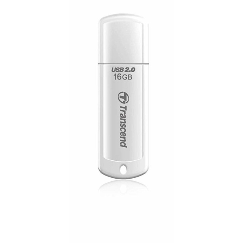 Flash Transcend USB 2.0 JetFlash 370 16Gb White