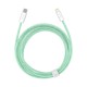 Кабель Baseus Dynamic Series Fast Charging Data Cable Type-C to iP 20W 1m Green