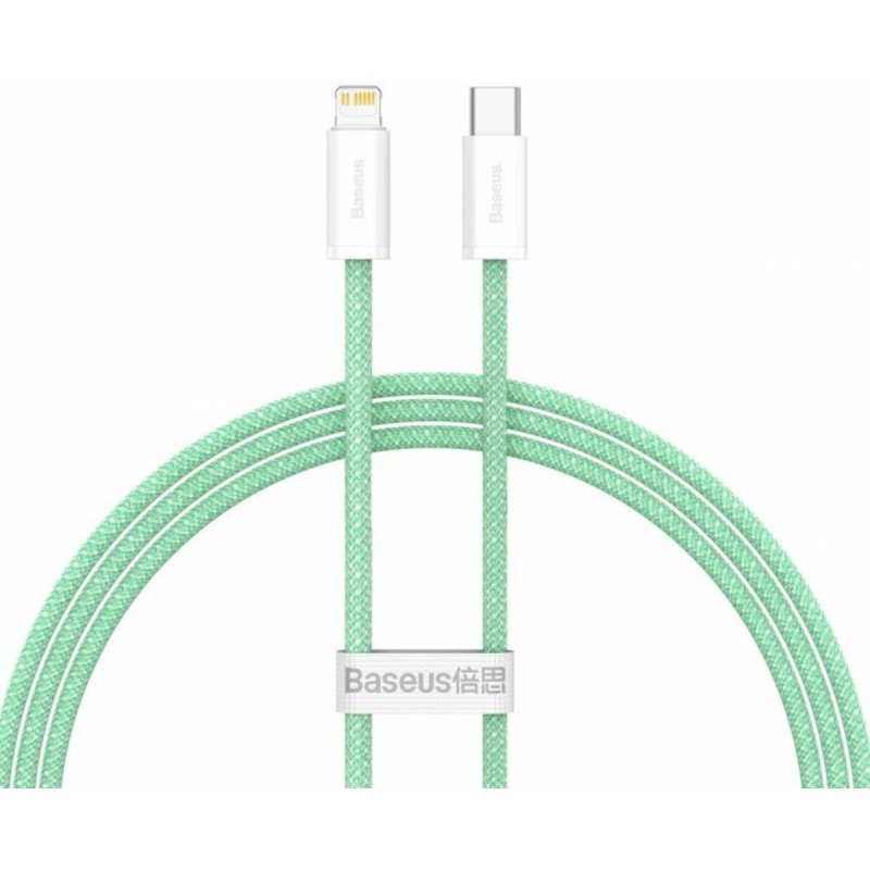 Кабель Baseus Dynamic Series Fast Charging Data Cable Type-C to iP 20W 1m Green