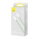 Кабель Baseus Dynamic Series Fast Charging Data Cable Type-C to iP 20W 1m Green