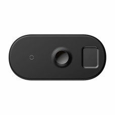 БЗП Baseus Smart 3in1 Wireless Charger For Phone+Watch+Pods (18W MAX) Black