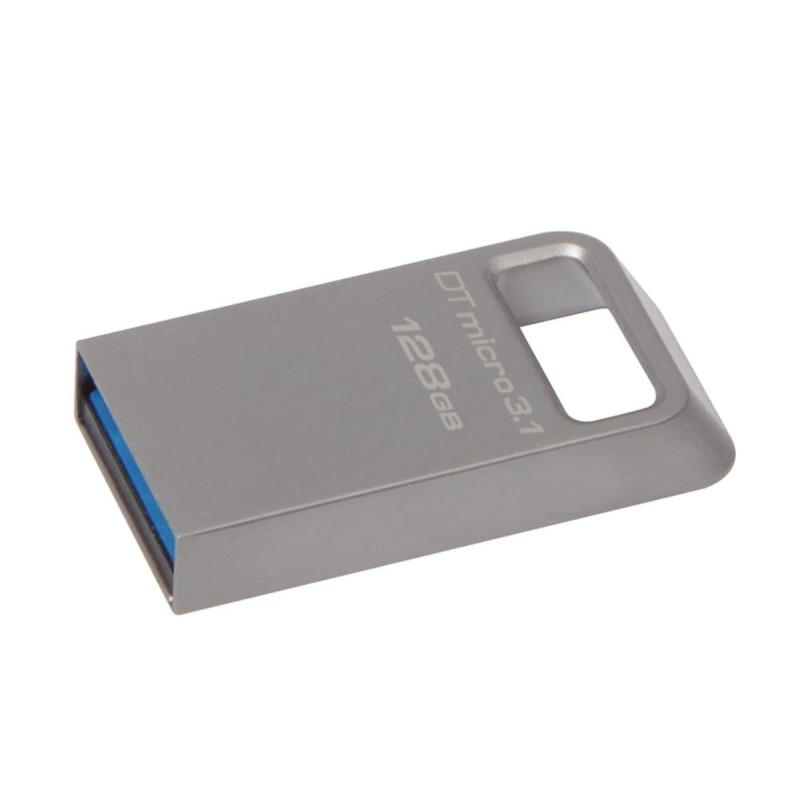 Flash Kingston USB 3.0 DTMicro USB 3.1/3.0 Type-A 128GB Metal