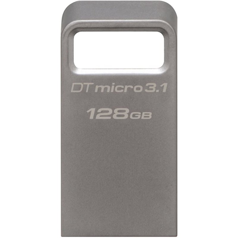 Flash Kingston USB 3.0 DTMicro USB 3.1/3.0 Type-A 128GB Metal