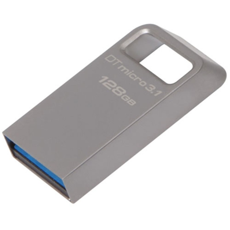 Flash Kingston USB 3.0 DTMicro USB 3.1/3.0 Type-A 128GB Metal