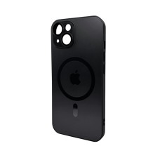Чохол для смартфона AG Glass Matt Frame Color MagSafe Logo for Apple iPhone 15 Graphite Black