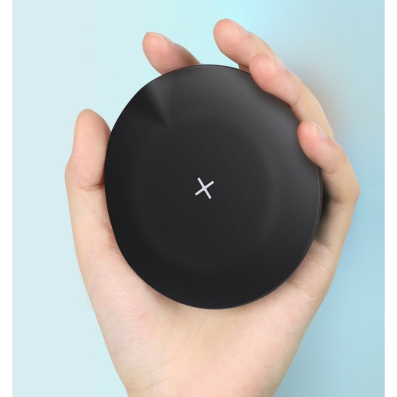 БЗП Usams US-CD149 Ultra-thin Fast Wireless Charger 15W Black