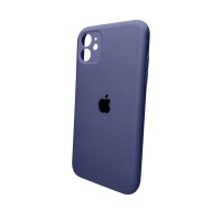 Чохол для смартфона Silicone Full Case AA Camera Protect for Apple iPhone 11 кругл 7,Dark Blue