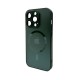 Чохол для смартфона AG Glass Matt Frame Color MagSafe Logo for Apple iPhone 14 Pro Cangling Green