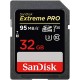 SDHC (UHS-1 U3) SanDisk Extreme Pro 32Gb class 10 V30 (95Mb/s, 633x)