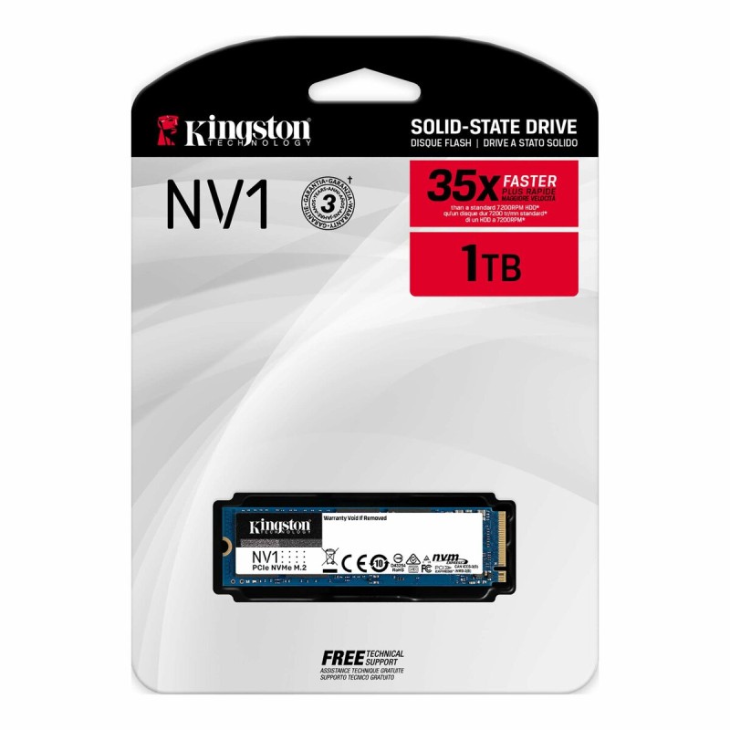 SSD M.2  Kingston NV1 1000GB NVMe 2280 PCIe 3.0 x4 3D NAND TLC