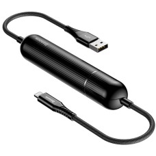 Зовнішній акумулятор+кабель Baseus Energy Power Bank Cable Black